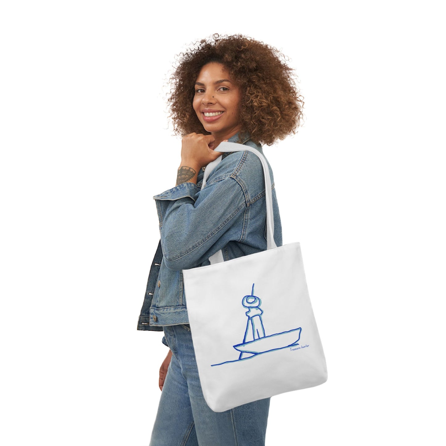 Treasure Hunter Canvas Tote