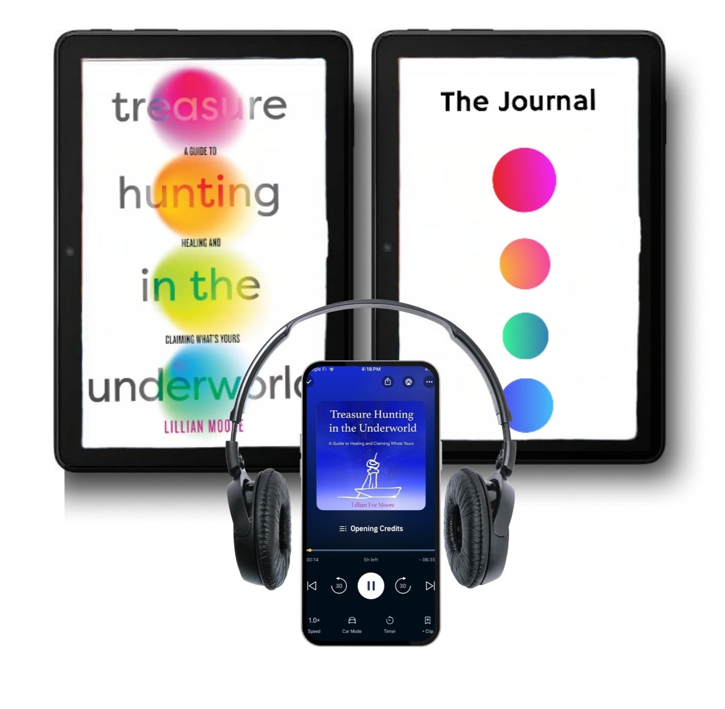 Treasure Hunting in the Underworld E-Bundle Offer: Treasure Hunting in the Underworld Ebook, Audiobook & Journal