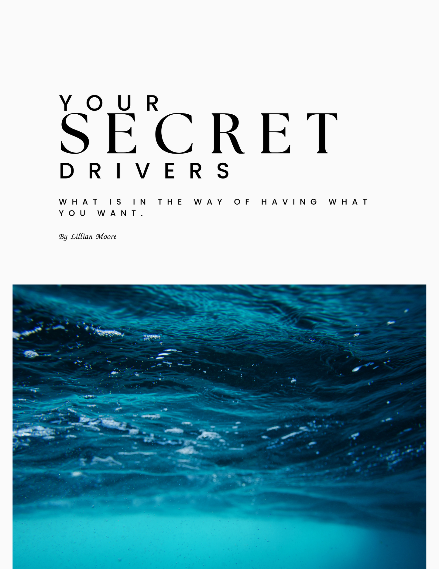 Your Secret Drivers Ebook